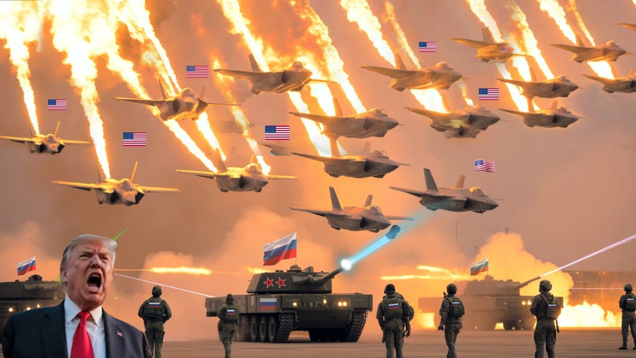 16 истребителей F-35 против самых смертоносных российских лазерных танков — что будет дальше? | ARMA