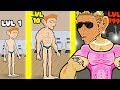 ЭВОЛЮЦИЯ ДРИЩА ЧТОБЫ СТАТЬ КРУТЫМ В ИГРЕ ULTIMATE DOUCHEBAG WORKOUT!