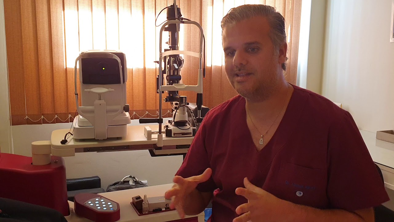 Résultat d'implantation d'anneau dans le keratocone