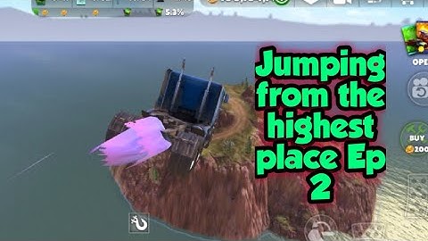 OFF The Road-OTR Open World Driving || Jumping from the highest place || car jump Ep 2