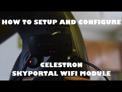 How To Setup  and Configure Celestron SkyPortal WiFi Module | Direct Mode and Access Point Mode