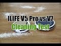 ILIFE V7 vs V5 Pro Robot Vacuum Cleaning Test