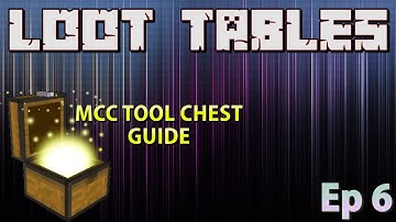 Minecraft: Modding With MCC Tool Chest | Ep 6 Loot Tables |