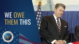 President Reagan Commemorates the Future Site of the Holocaust Memorial Museum on October 5, 1988
