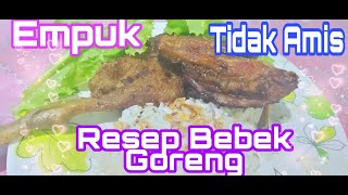 LANGSUNG BUKA KEDAI GIH.. INI RESEP KOMPLIT BEBEK GORENG ALA BEBEK SINJAY | COOKING TIME