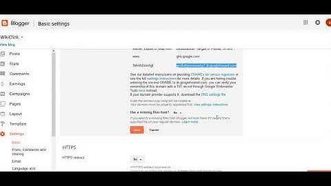 How To Set Up a Custom Domain in Blogger with Godaddy com