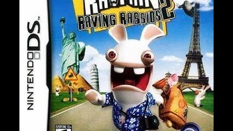 Rayman Raving Rabbids 2 [NDS] | Opening Logos and INTRO
