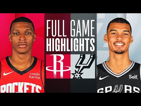 Game Recap: Spurs 117, Rockets 103