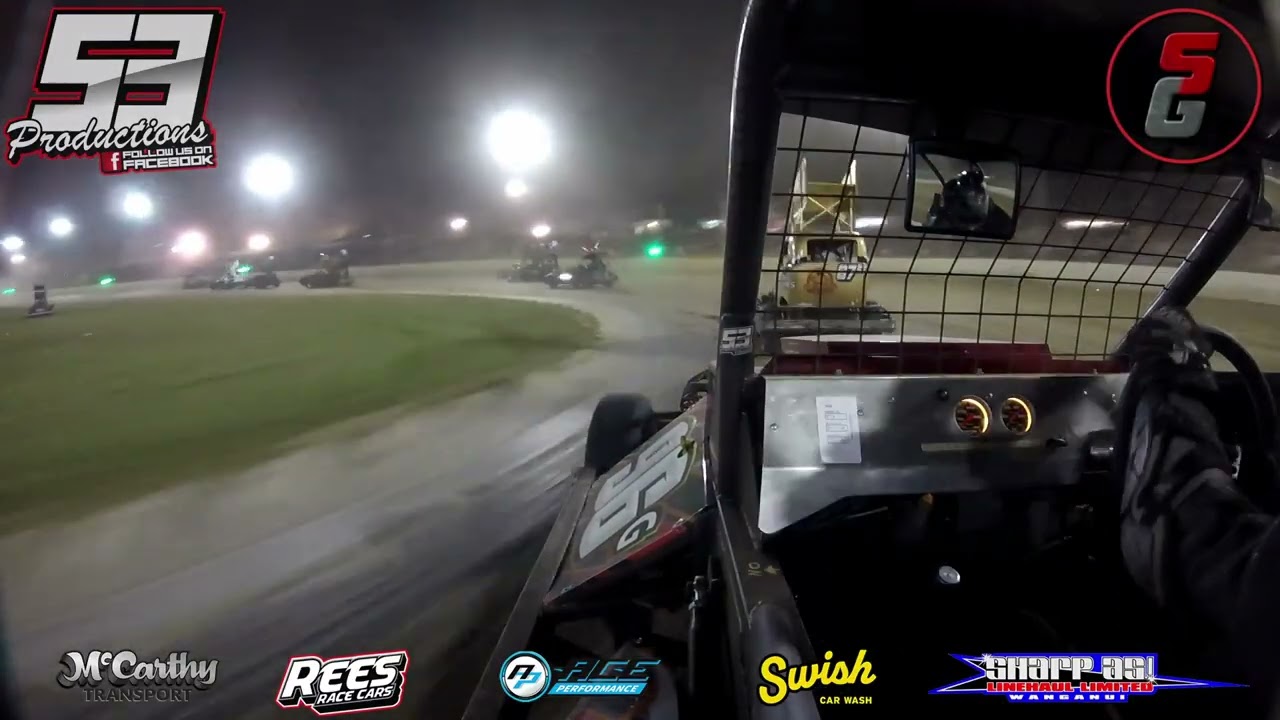 96g Brad McGee Race 2 Nz Stockcar Champs from Woodford Glen Speedway 21st Feb 26