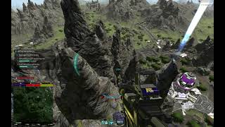 Planetside 2 Using Drifter Jets to explore the high ground Amerish