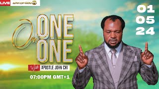 ONE ON ONE ENCOUNTER  BROADCAST WITH APOSTLE JOHN CHI (01052024)