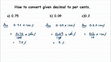 How to convert decimals to percent // Comparing quantities - class 7 maths // Axiom 1729
