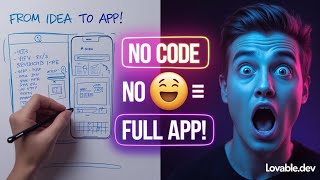 This Tool Builds Your App In Minutes?! Lovable.dev | Can It Really Replace a Developer? | No Coding!