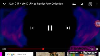 42.0 D U Hsky D U Hpo Render Pack Round 7 I KILLED X 9K Version