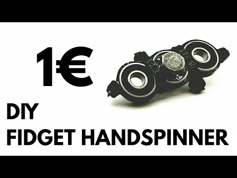 1€ DIY FIDGET HANDSPINNER