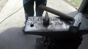 Forging a Center Punch (Out of Spring Steel)