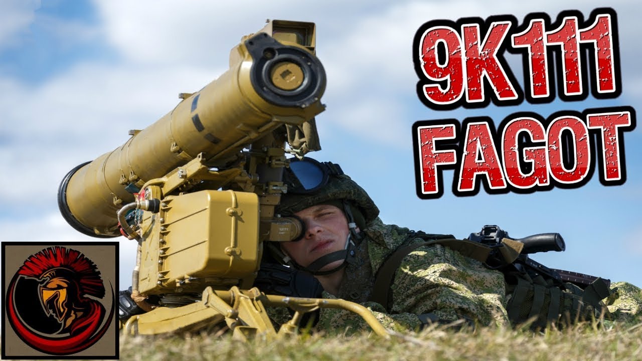 weather Luster jog 9K111 Fagot - Russian Anti-tank missile - YouTube