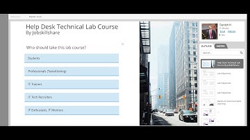 Help Desk Technical Lab Course - Introduction