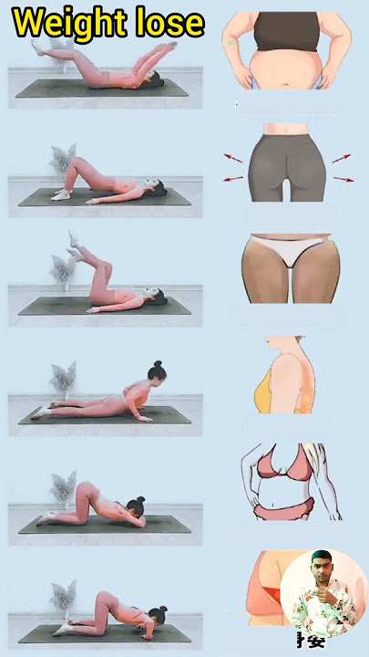 weight loss exercises at home#yoga #weightloss #fitnessroutine #short