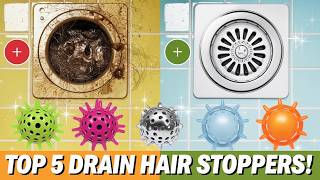 🔥 Best shower Drain Hair Catcher in 2026 ☑️ TOP 5 ☑️ The Top 5 Best Shower Drain In 2026 Must Watch Before Buying