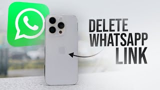 How to Delete WhatsApp Link or Document in iPhone (tutorial)