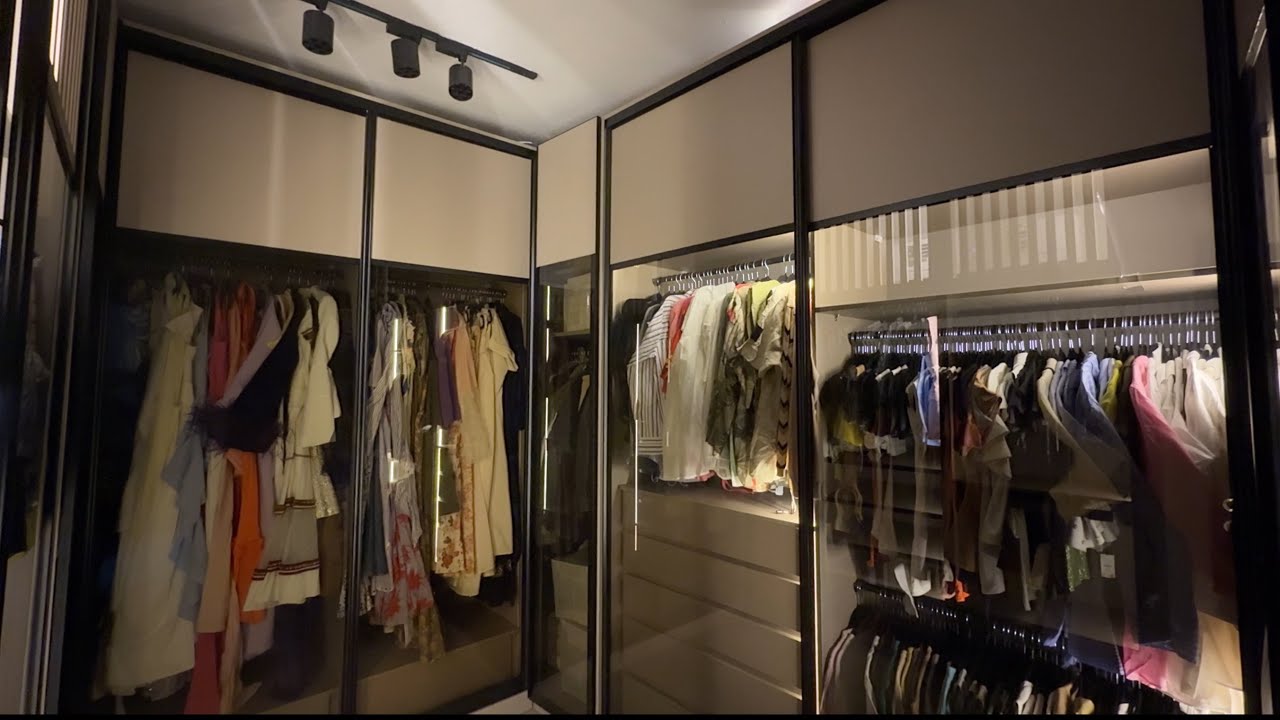 غرفة ملابس جديدة !