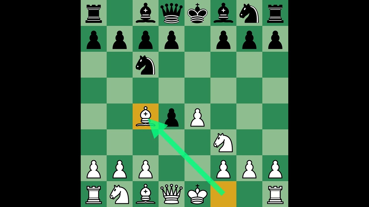 ECO : C44, Scotch Game: Vitzthum Attack