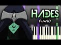 HADES - Destripando La Historia | Piano Tutorial / Cover + Letra