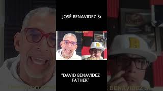 JOSÉ BENAVIDEZ Sr, PADRE DE DAVID BENAVIDEZ.