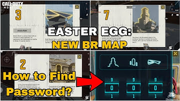 Easter Egg: New BR Map Mennos Island | How to Find Passcode to Open Container Cod Mobile