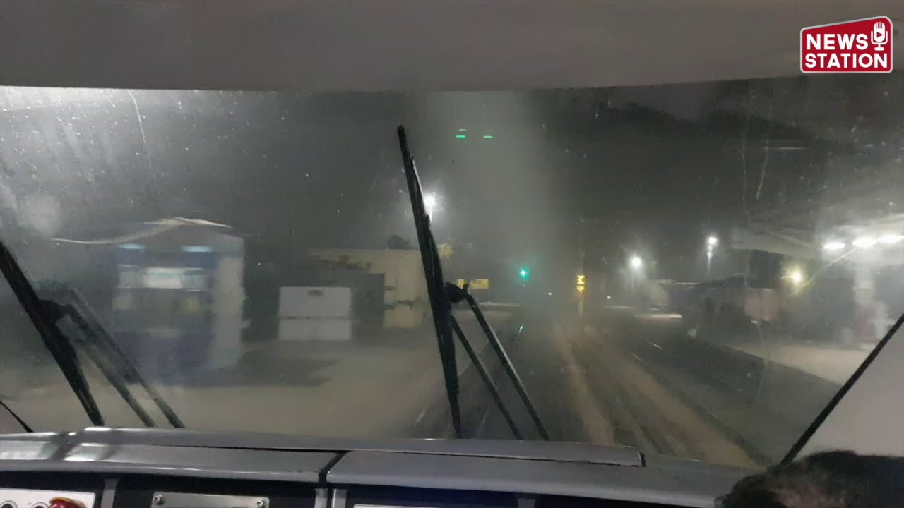 कोहरे में देखिए कैसे चलती है सेमी हाई स्पीड ट्रेन Vande Bharat Express || Vande Bharat Express Fog