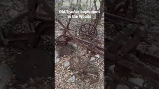 Old Tractor Implement #farming #old #treasure #texas #usa #tools #hiking #nature #outdoors #tractor