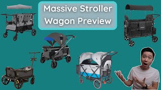 Looking at EVERY New Stroller Wagon at ABC Kids Expo and More!