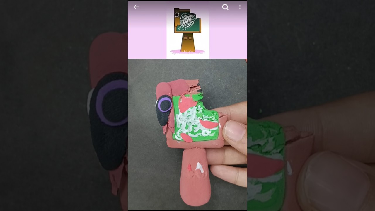 I made sprunki OC Board Pyramixed phase 4 