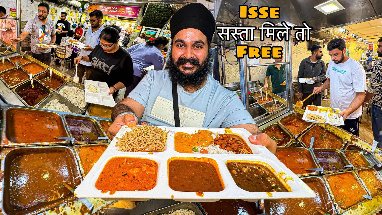 Unlimited Food @ Rs-99/- Only | Best Buffet In Punjab | Unlimited Veg Buffet | Indian Street Food