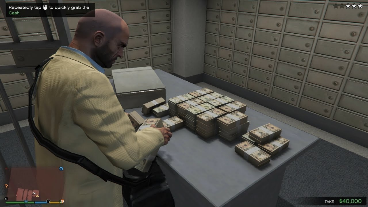 GTA 5 | Trevor Flecca Bank Heist Mod + Five Star Escape | No Commentary ...