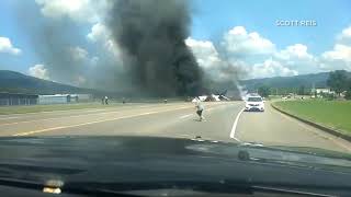 Dale Earnhardt Jr. survives plane crash