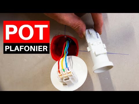 Comment raccorder un pot de plafonnier (DCL)