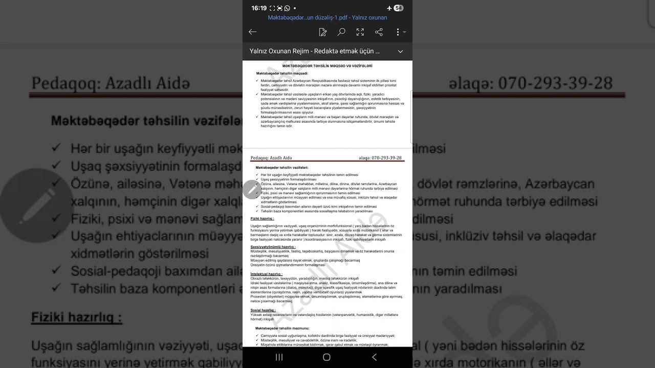 🟥YENİ MƏKTƏBƏQƏDƏR,MƏQSƏD,MƏZMUN,VƏZİFƏ,DİDAKTİK PRİNSİPLƏR #bağça#miq #sertifikasiya #məktəbəqədər