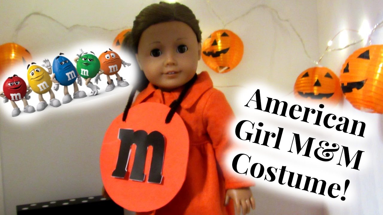 DIY American Girl M&M Costume! YouTube