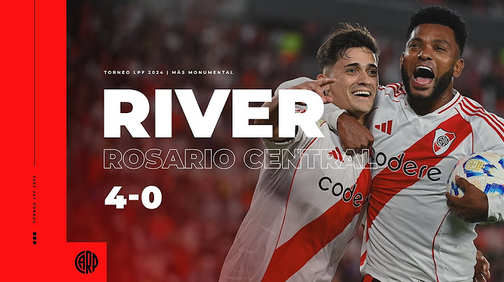 River 4 - Rosario Central 0 [RESUMEN COMPLETO]