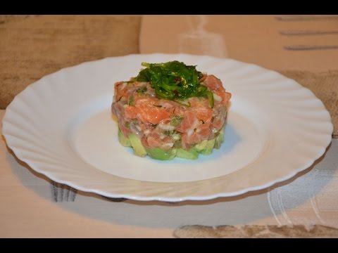 Video: Tartar De Salmón Con Chapata