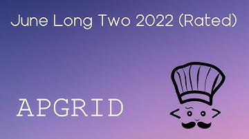 APGRID   - CodeChef |  June Long Two 2022 | Dude I
