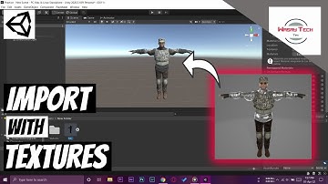 How to Import Character in Unity with Textures