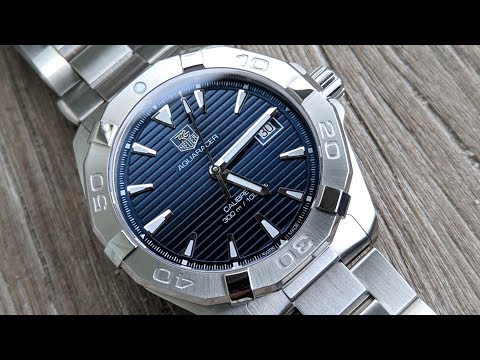 Video: Hodinky Tag Heuer Aquaracer Nightdiver Sú V Najlepšom Prevedení Luxusom