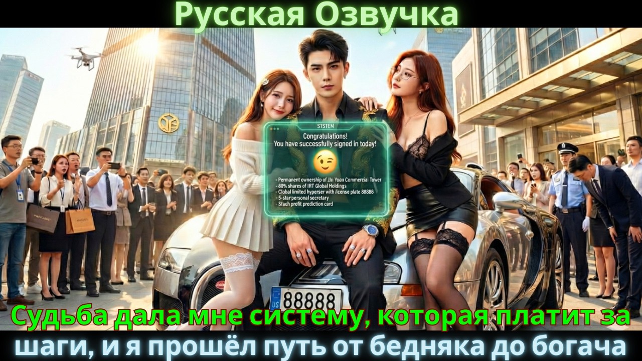 Судьба дала мне систему, которая платит за шаги, и я прошёл путь от бедняка до богача