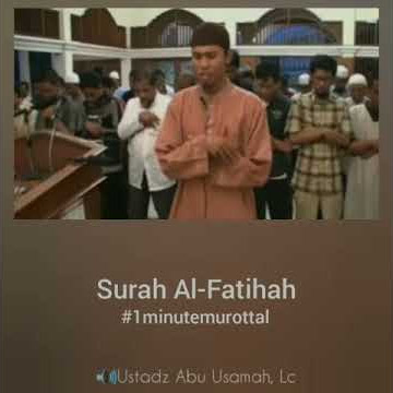 al fatihah ustadz abu usamah