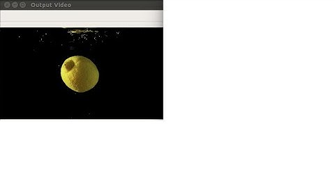 Denoising or Object Tracking From Video Using Basic Image Processing Technique in OpenCV With Python