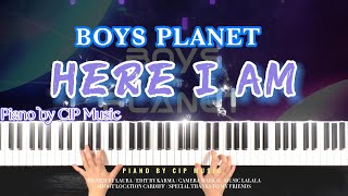 [BOYS PLANET] '난 빛나 (Here I Am)' Piano Cover | CIP Music