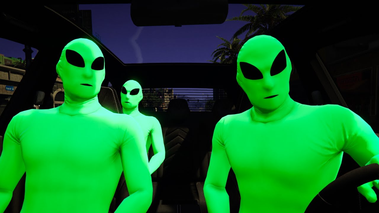 They got to me too! [GTA Online Aliens trend] - YouTube